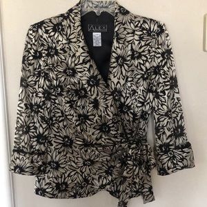 Alex Evenings Jacket with Tie